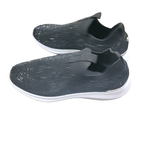 Anne Klein Black Sparkle Slip On - Picture 1 of 6